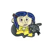 Desenho Animado Anime Fofo Periférico Personagem de Desenho Mickey Urso Morango Moda Tendência Roupas Personalizadas Broche