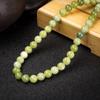 Ventas Directas de Fábrica Moda Clásica Verde Colza Natural Jade Chino Jade Limón Cuentas Redondas Cuentas Sueltas