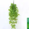 Trepadeiras artificiais com folhas de plástico, adequadas para pendurar na parede interna, plantas pendentes e cestos suspensos.