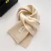 Bufanda de Cachemir 100% de Algodón Puro Australiano Color Sólido Invierno Cálida Tejida para Cuello Estudiantes Hombres y Mujeres para Navidad