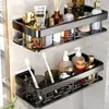 Estante de Almacenamiento para Baño sin Taladro Aluminio Espacial Estante de Almacenamiento para Baño Esquina Esquina Esquina Funda Tipo Ventosa Trípode