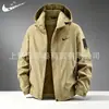 Nova jaqueta masculina de outono, macia e confortável, jaqueta fina casual esportiva com capuz masculina, estampada sob medida de acordo com o design