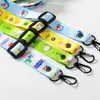 Suministro Directo de Fábrica Mascarilla de Poliéster para Transferencia de Calor Lanyard Pato Lindo Gato de Dibujos Animados Cerdo Anime con Imágenes y Muestras