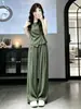 Ropa de mujer de estilo femenino y elegante, nueva, moderna y popular para el verano de 2026, traje de pantalón ancho súper elegante