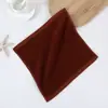 Toalha quadrada de algodão puro para hotel, creche, atacado para catering, cozinha, toalha quadrada de algodão absorvente, toalha pequena para uso doméstico