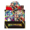 Carta Pokémon Pokémon Mega Evolução Caixa Surpresa Vmax Pacote de Cartas Pokémon Mega Evolução
