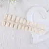Puntas de uñas personalizadas, de longitud media, forma cuadrada, vendidas en tiras, al por mayor, sin capa superior UV, color sólido, uñas listas para usar, 24 piezas por paquete