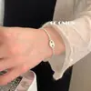 2026 Nuevo Modelo Nuevo Estilo Chino Plata S925 Simple y Elegante Fresco Dulce Diseño de Nicho Ins Pulsera Joyería