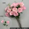 Flores Artificiales Rosas Flores de Seda para Boda Flores Falsas Decoración de Boda Materiales Florales Soporte de Piso Guía de Camino Arreglo Floral Arte de Flor de Rosa