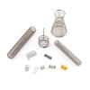 Fornecedor Fabricante Mola de Compressão de Aço Inoxidável com Gancho Mola de Compressão de Estiramento Torção Simples e Dupla Mola de Hardware de Arame de Titânio de Formato Especial Fábrica de Molas