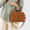 Comercio Exterior Transfronterizo Nuevo Bolso Cruzado Casual de Tela de Nylon de Gran Capacidad Bolso de Mano Versátil Portátil para el Trabajo Tendencia