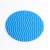 Porta-copos Silicone Isolamento Térmico Almofada Anti-queimadura Tapete para Panela Alta Temperatura Tapete de Mesa de Jantar Doméstico Tapete de Jantar Cozinha Tigela de Caçarola Tapete Redondo
