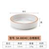 Platos de Melamina, Platos de Plástico para Cangrejos de Restaurante, Platos Redondos, Platos de Bol para Arroz Comerciales, Vajilla de Imitación Porcelana, Lujo Ligero