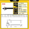 Abraçadeiras de Cabo para Carro Material Nylon Pa66 Várias Especificações Abraçadeiras de Cabo Tipo Cabeça de Avião Abraçadeiras de Cabo para Chicote Abraçadeiras de Cabo Autotravantes com Dente Reversível