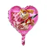 Nuevo Animal de Dibujos Animados Cachorro Patrulla Canina Maomao Diario Ryder Globo de Película de Aluminio Juguete Infantil Decoración Venta al por Mayor