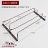 Estante colgante de acero inoxidable para copas de vino, decoración del hogar, mueble para vinos, estante para tazas, estante para vinos, estante colgante para copas de vino al revés para el hogar, plateado