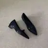 Primer Encuentro Temporada Aumentar Altura Zapatos de Tacón Individuales para Mujer Estilo Retro Punta Fina Lazo Estilo Francés Temperamento Versátiles para Viajar al Trabajo