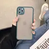 Adecuado para iPhone 17 Pro Max, Ojo de Agujero Fino Protección Ocular, Acabado Mate de Color Contrastante, 16 Plus Agujero Fino Anti-Caída, 15 Funda de Teléfono con Sensación de Piel