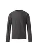 Camiseta Retro Americana Redonda de Manga Larga 11Kn para Hombre y Mujer, Capa Interior de Lyocell, Corte Ajustado, Secado Rápido, Antibacteriana, Camiseta Térmica Base