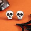 Europa e Estados Unidos novos brincos de Halloween brincos de aranha fantasma transfronteiriços brincos de caveira engraçada de horror