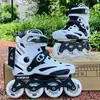 Patines K5 patines patines en línea adultos principiantes estudiantes universitarios nuevos hombres y mujeres asociación belleza alto