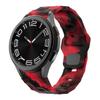 Para Samsung Watch 6 Correa de Silicona con Diseño de Fútbol Watch4 y 5 40mm 44mm Hebilla Anti-hebilla Pulsera Oficial