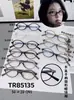 Fotos Combinadas Mostrando los Estilos, Stock de Fábrica, Gafas de Aspecto Natural para Caras Cuadradas y Redondas, Efecto Adelgazante, Populares entre Celebridades de Internet, Gafas Graduadas y Sin Graduar para Niñas para un Aspecto Natural