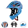 Capacete infantil FTIIER patins bicicleta de equilíbrio capacete esportivo LED para andar de bicicleta patinete capacete infantil completo