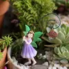 Producto Nuevo Transfronterizo Chica de Resina Sosteniendo Piñas, Artículo de Venta Caliente para Primavera y Verano, Maceta para Jardín Exterior, Decoración para Césped y Hogar, Inserto para Bonsái