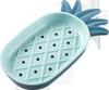 Jabonera portátil sin perforaciones para el hogar, con drenaje desviado, para inodoro y baño, estante de almacenamiento creativo