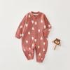 Ropa para Bebé de Un Año, Mameluco de Algodón Puro para Niños, Pijama Sin Costuras de Pierna Dividida para Niñas, Ropa para Niños de Clase A para Recién Nacidos Anyang