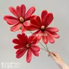 Magnolia de la Fortuna Flores Artificiales Materiales Florales Estilo Chino Orquídeas Flores de Seda Impresas en 3D para Fotografía Arreglos Florales de Boda Arreglos Florales para Pasillo Transfronterizo