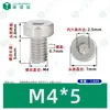 Tornillos Hexagonales Cabeza de Copa Gb7984 Acero Inoxidable 304 Cilíndricos Cabeza Delgada Hexagonales Máquina Tornillos Pernos M2-M12