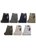 Pantalones Casuales Personalizados para Hombre, Pantalones de Traje de Negocios, Elásticos Holgados Delgados de Algodón Puro Pierna Recta Pantalones Formales de Traje