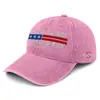 V003 Gorra de Algodón Lavado Estampada Transfronteriza, Gorra de Béisbol Distressed de Papá, Gorra de Béisbol Retro de Exportación, Popular Gorra de Sol de Copa Suave
