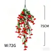 Decoración para el Hogar Nueva Flor Artificial de 45 Piezas Flor Decorativa Colgante de Pared Campanilla de la Mañana Decoración de Interiores de Hotel Fotografía Vegetación Artificial