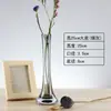 Vaso de vidro pequeno cor pequena flor mesa mesa mesa pequena flor europeu simples vaso pequeno criativo Enfeites de vaso