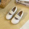 Zapatos de Cuero Pequeños para Niñas Primavera y Otoño 2025 Nuevos Zapatos de Baile de Suela Blanda para Niños Zapatos de Princesa Versátiles Bailarinas para Niñitas