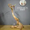 Adornos de Talla de Raíz de Ciprés de Acantilado de Taihang, Tallas de Madera Natural de Forma Libre de Guanyin y Maitreya, Artículos de Regalo, Artesanías de Madera Añeja