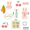 Decoraciones para pastel de cumpleaños de niños de moda roja te desean un feliz cumpleaños tarjeta de oso adorno para hornear