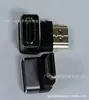 Adaptador HDMI de Ángulo Recto de 90 Grados HDMI de 270 Grados HDMI Macho a Hembra HDMI Codo de Alta Definición Codo