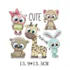 Estampado en caliente por transferencia de calor de dibujos animados estampado en caliente al por mayor ropa para niños impresión offset impresión linda DIY plancha para estampado en caliente estampado en caliente
