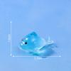 Micro-paisaje creativo anillo de natación aerodeslizador animales marinos acuario paisajismo accesorios decorativos DIY mini adornos pequeños
