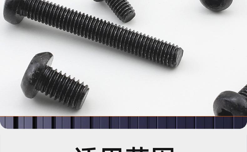 304不锈钢镀黑锌圆头梅花机牙螺丝_03_20.jpg