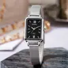 Relógio Explosões Transfronteiriças Relógio Feminino Estilo Feminino Estilo Coreano Temperamento Relógio Guangzhou Retangular Estudante Festa Estilo Pequeno