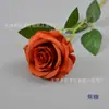 Flor de Rosa Artificial, Rosa de Seda de Tallo Único, Decoración para Sala de Estar, Flor Artificial, Arreglo de Fondo para Salón de Bodas, Venta Caliente Transfronteriza