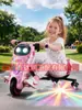 Suministro Especial Transfronterizo Juguete de Patinete Eléctrico Coche de Derrape Go-kart Infantil Asiento Único Ruedas Universales Giratorias 360 grados