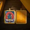 Thangka Pintado à Mão dos Oito Grandes Sinais do Zodíaco: Zaki Lhamo, Mahakala, Pampaixiu, Tara Verde, Manjushri, Tesouro Amarelo, Thangka Estilo Tibetano