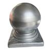 100 Postes de Acero Galvanizado para Valla, Accesorios de Aluminio para Portones, Cubiertas Decorativas para Pasamanos de Escaleras