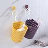 Cesta colgante de un solo gancho para baño Cesta de almacenamiento colgante para fregadero de baño Estante de almacenamiento apilable para mesita de noche de dormitorio Cesta de almacenamiento para grifo